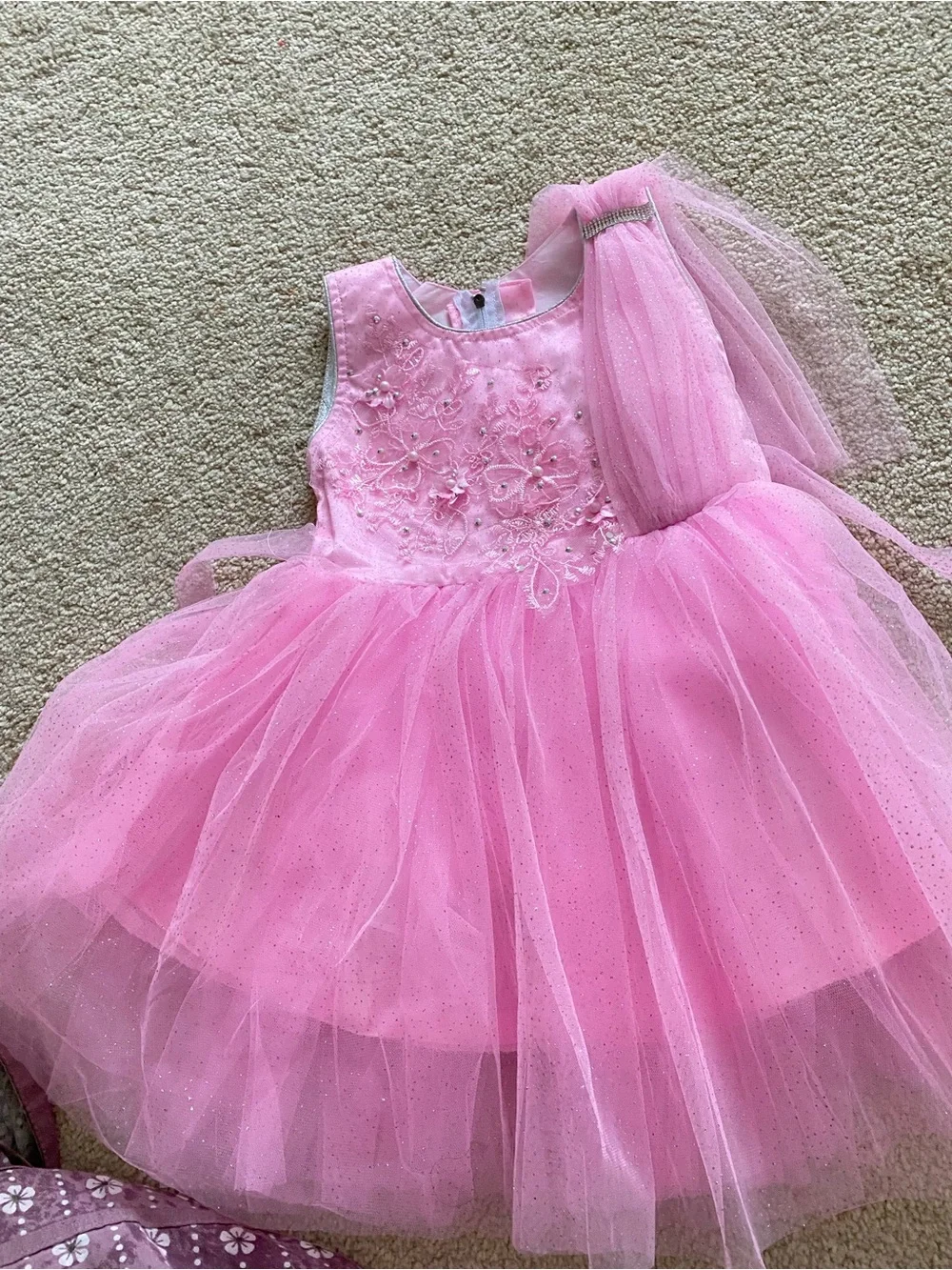 NWT Adorable Pink Tulle Baby Party Dress